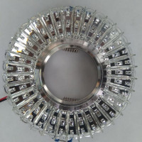 Встраиваемый светильник Feron 7312B с LED подсветкой потолочный точечный 